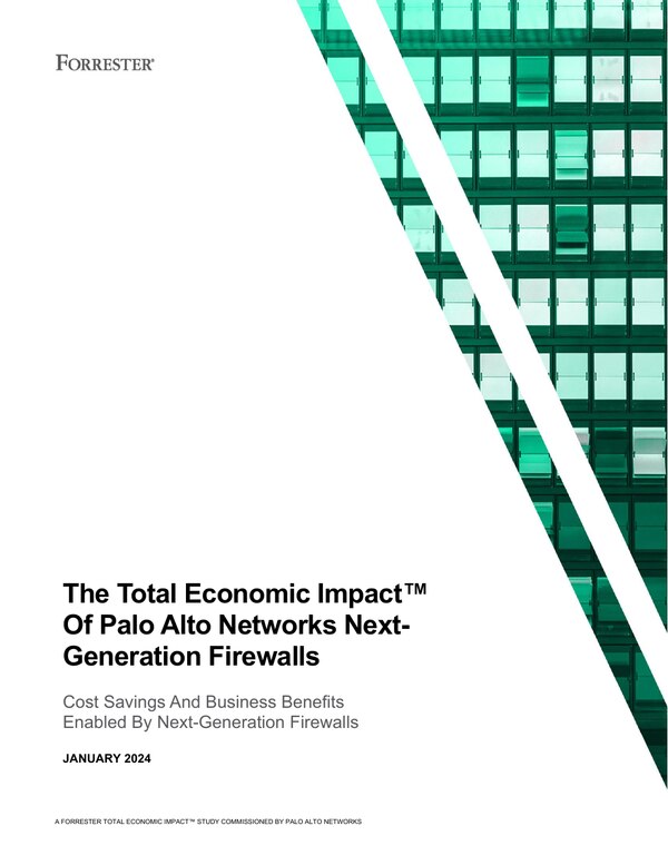 The Total Economic Impact™ Of Palo Alto Networks Next-Generation Firewalls