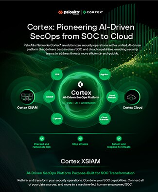 Cortex: Pioneering AI-Driven SecOps from SOC to Cloud