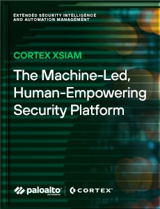 Cortex XSIAM: The Machine-Led, Human-Empowered Security Platform
