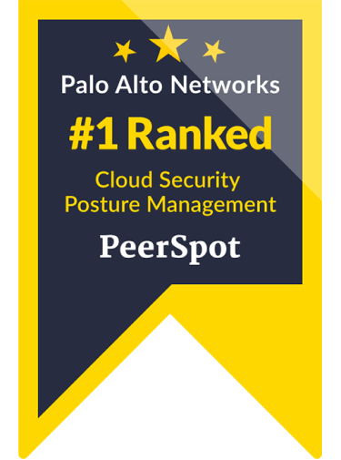 Prisma Cloud ranked best Cloud Security Posture Management Solutions by PeerSpot 2024