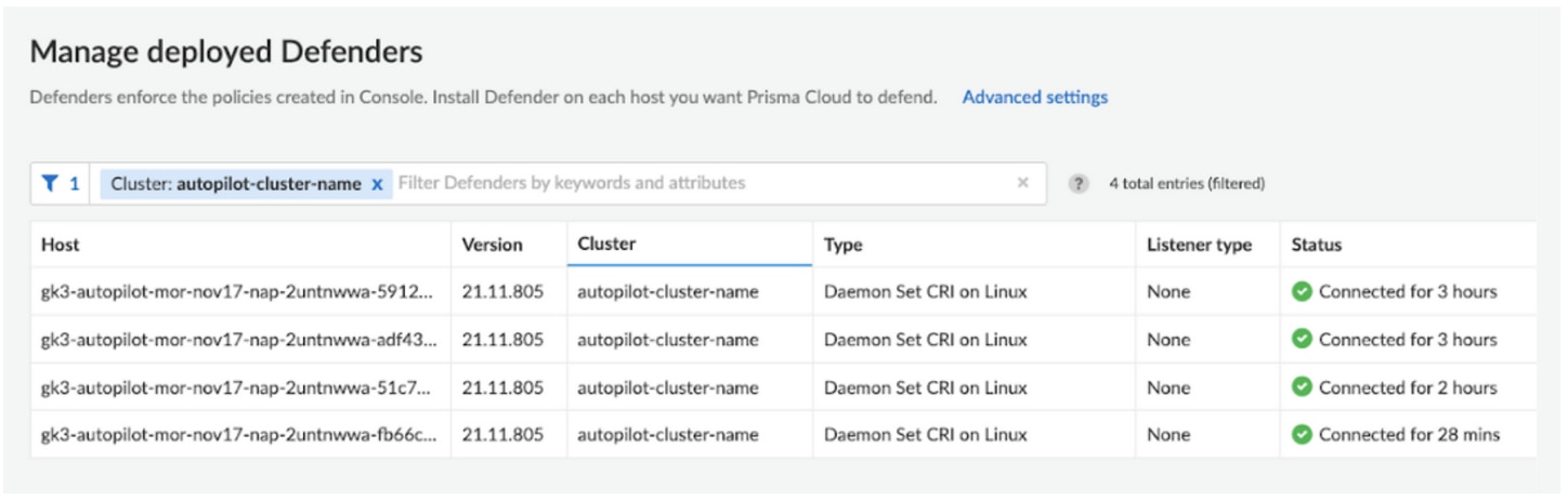 Protecting GKE Autopilot clusters