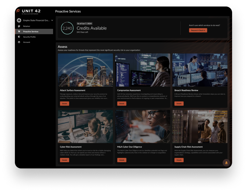 Cyber Resilience Command Center