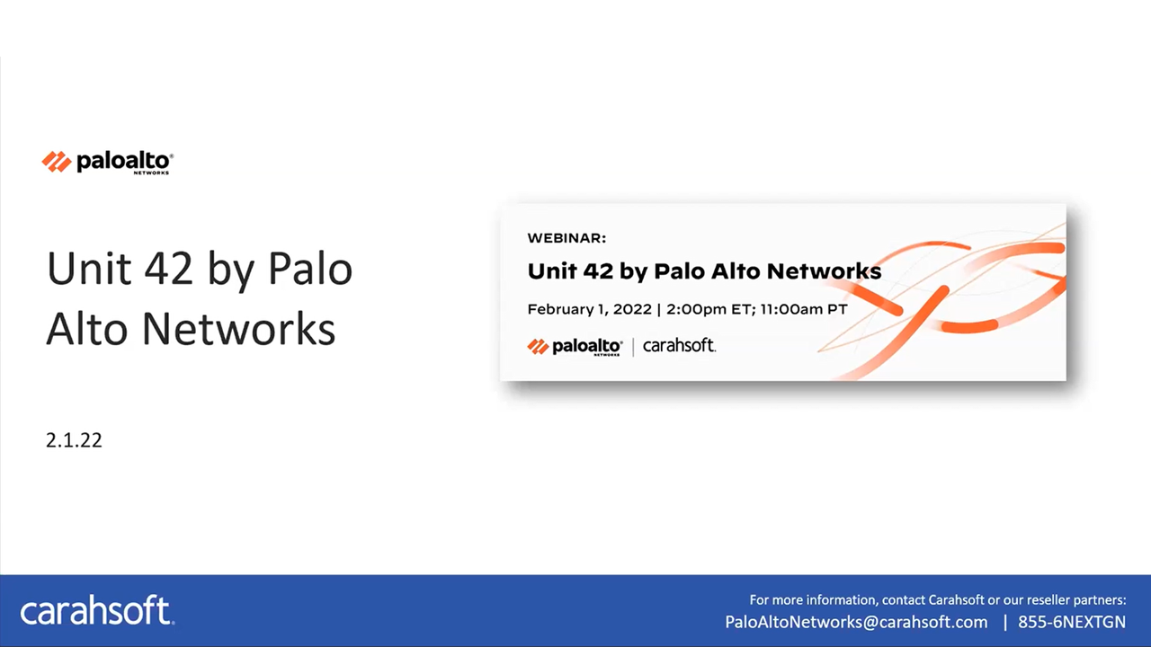 Unit 42 by Palo Alto Networks